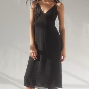 WILFRED Liberty Dress - BLACK - Size 4 - Brand New